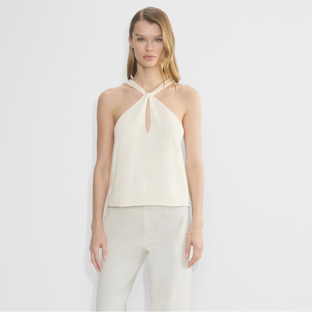 Wilfred Cream Halter Tank Top (only worn once)